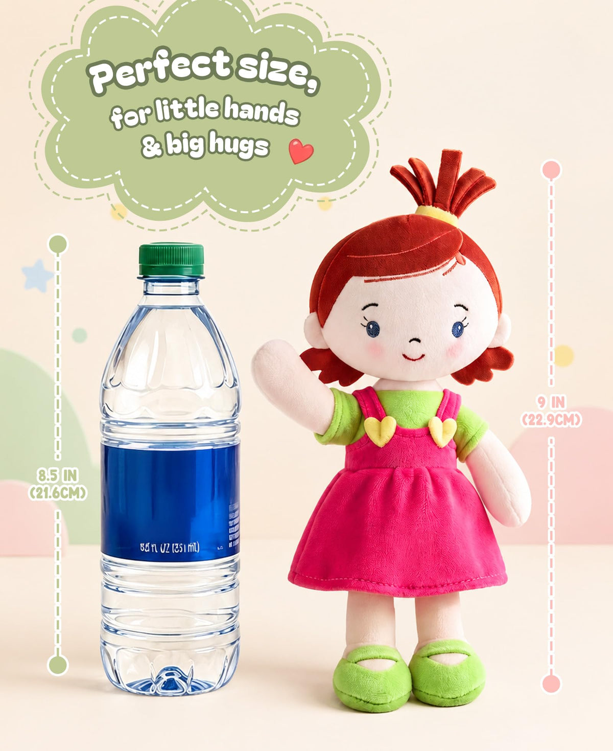 GAGAKU My First Baby Doll for Girls Boys Kids Age 0+