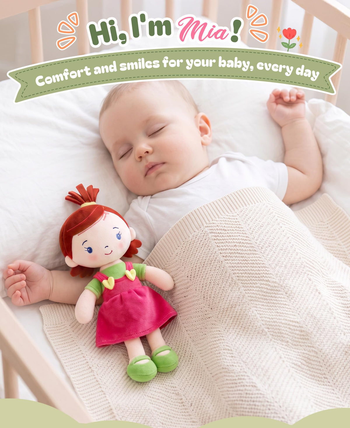 GAGAKU My First Baby Doll for Girls Boys Kids Age 0+